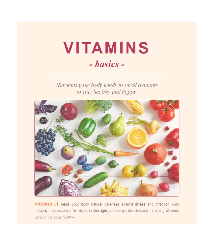 Vitamins project image